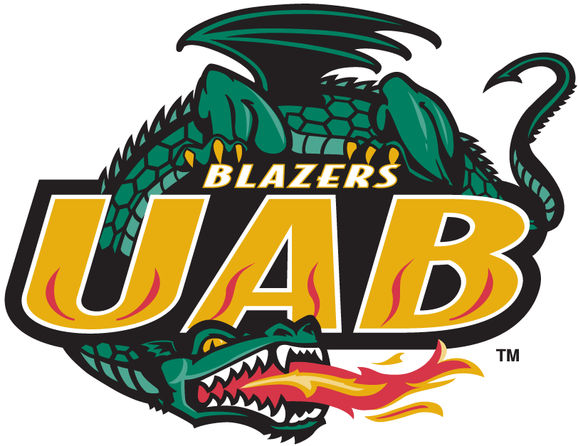 UAB Blazers 1996-Pres Alternate Logo v2 DIY iron on transfer (heat transfer)